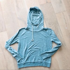 Misty dusty blue hoodie
